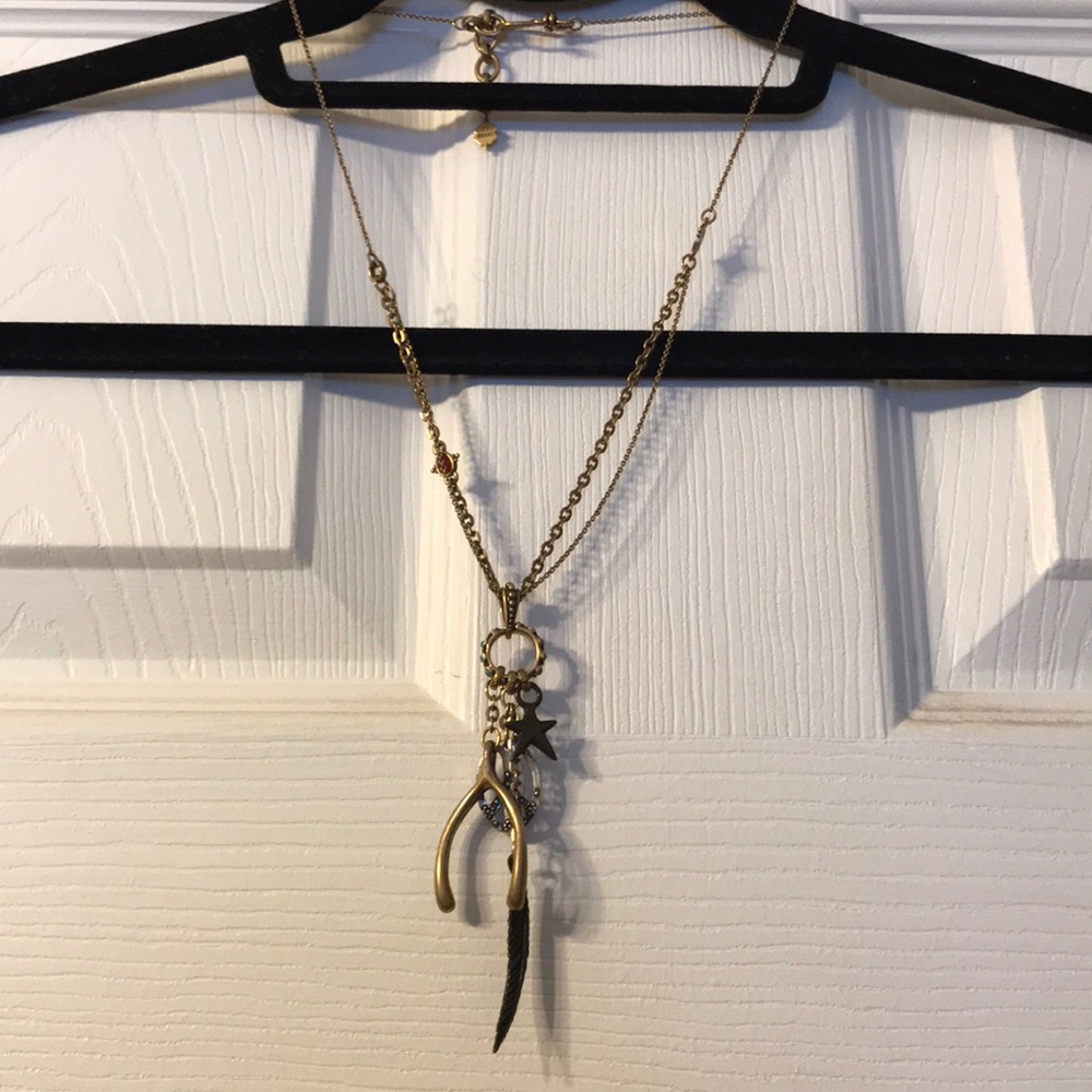 Lucky brand charm necklace